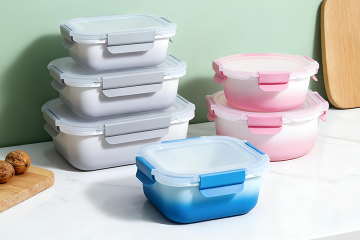 Opal Glass Food Container