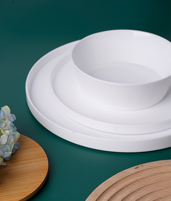 SHULOPAL opal glass dinnerware high edge series 340x400