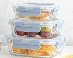 glass food container