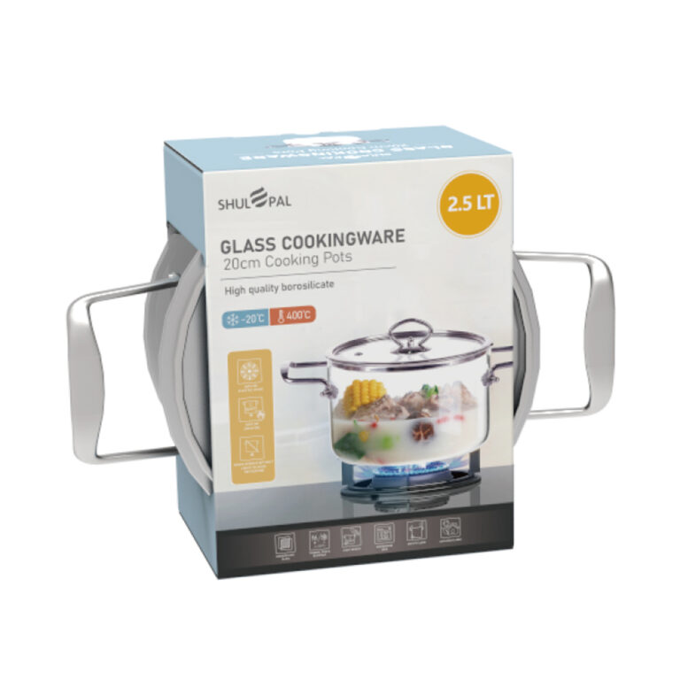 Display Box Glass Cooking Pot