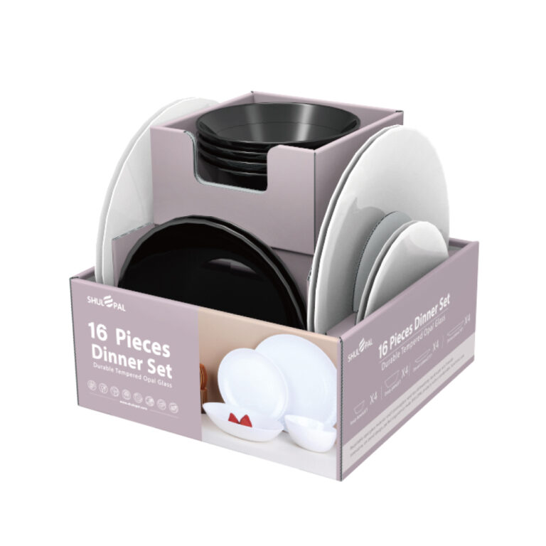 Display Box Opal Glass 16PCS