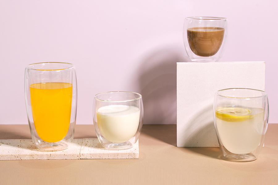 'Every Day Thermo' Double Wall Glass Cup