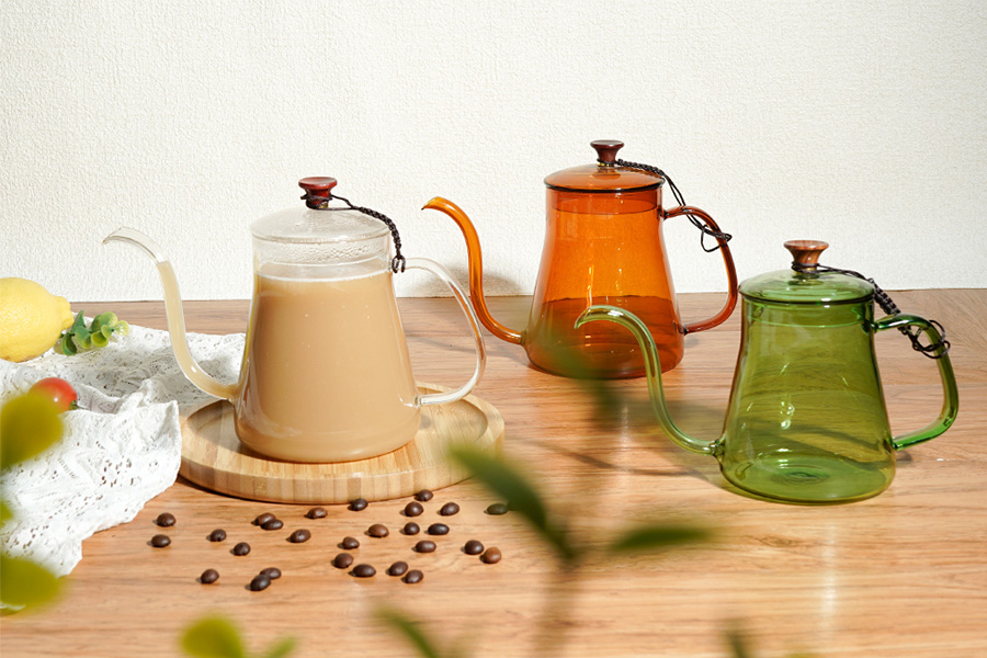 Glass Coffee Pour SHULOPAL