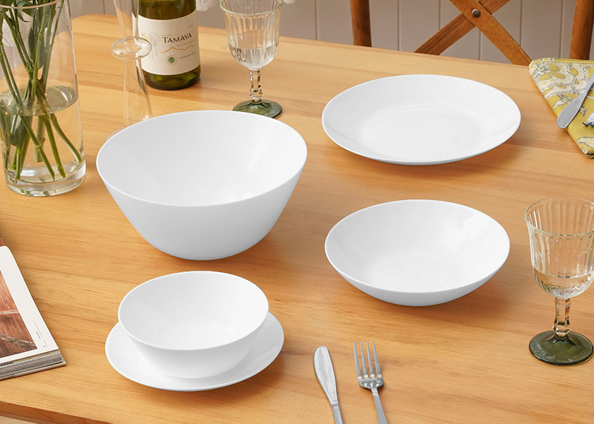 SHULOPAL category- opal glass dinnerware