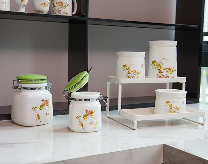 SHULOPAL innovation opal glass jars