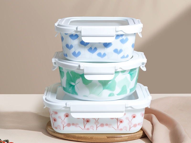 SHULOPAL opal glass food container