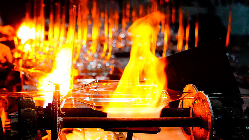 poster SHULOPAL tublar glass products manufacturing 850