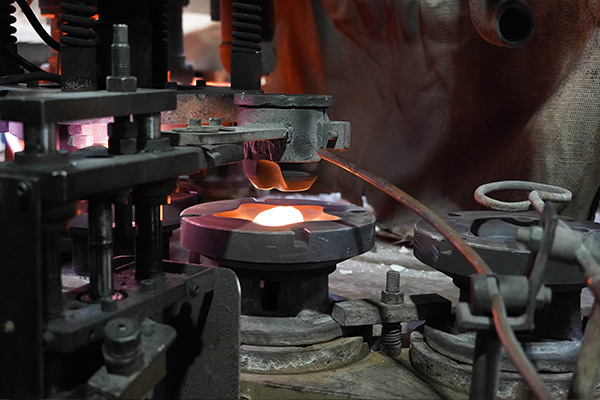 step #3B opal glass press process