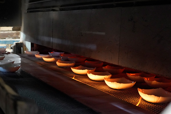 step #5 opal glass annealing