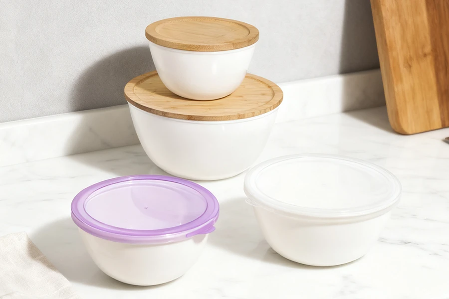 Opal Glass Mixing Bowls