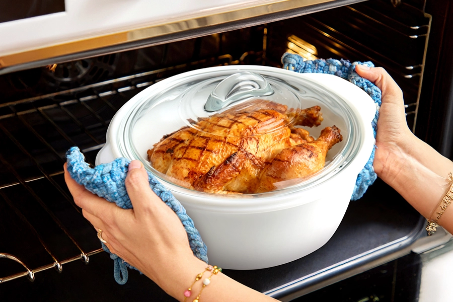 Opal Glass Casseroles