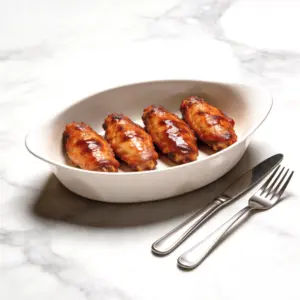 3-SHULOPAL Opal Glass Oven Dish 22x13cm Smart Handle Oval Shape-NOSYP85