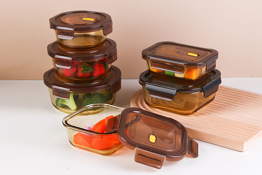 Amber Colored Containers