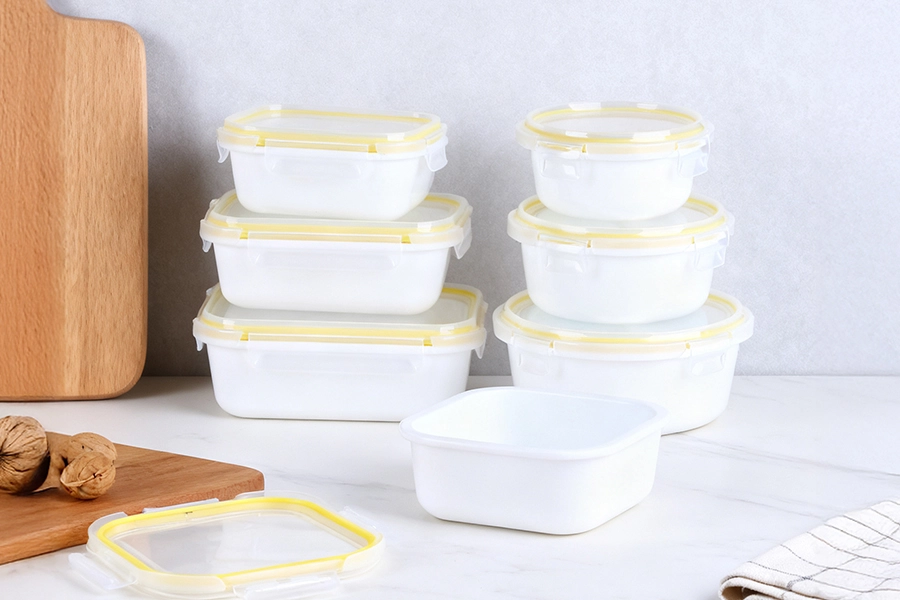 Secure Locking Lid Opal Container