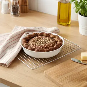 SHULOPAL Opal Glass Oven Dish 15x14cm Smart Handle Round Shape-NCKPR60-4