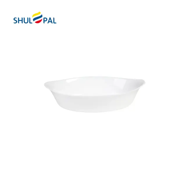 SHULOPAL Opal Glass Oven Dish 22x13cm Smart Handle Oval Shape-NOSYP85