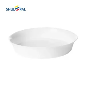 SHULOPAL Opal Glass Oven Dish 30x28cm Smart Handle Round Shape-NCKPR115