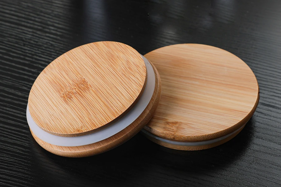 FSC-bamboo Lid For for Storage Jars