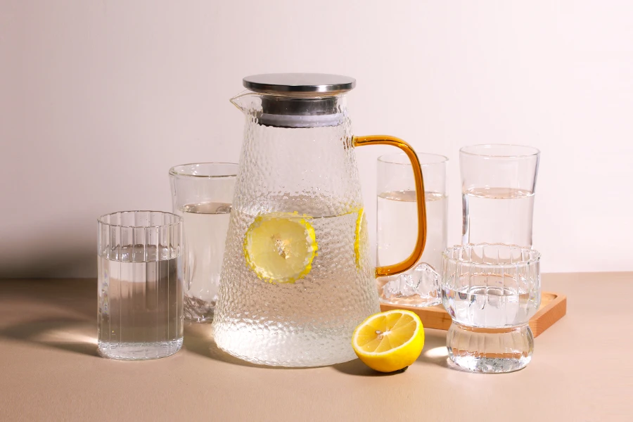 Glass Water Jugs & Pitchers